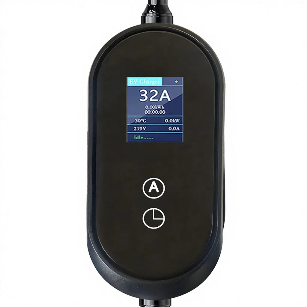 DC Fast EV Charging Station-Portable EVSE Charger with Mode 2 Compatibility for Electric Vehicles 01