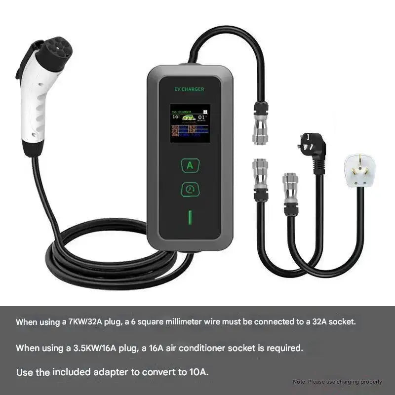 New Smart EV Charging Station US Type 2 with OCPP 4G RFID APP WiFi 3.5/7KW 110-240V Commercial Charger OEM/ODM Custom Branding
