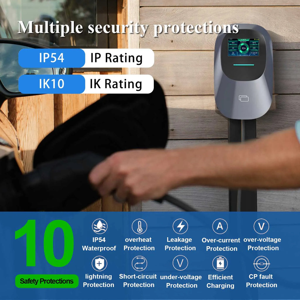 OCPP 1.6 RFID Commercial EV Cha DC Fast EV Charging Station-High-Power Electric Vehicle Charger 01