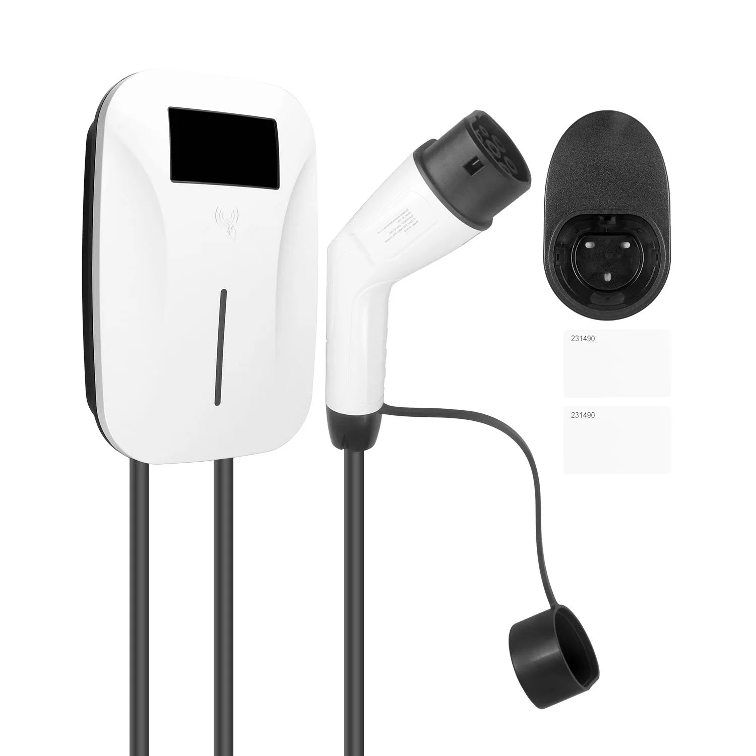 New AC EV Charger 7kW Wallbox Type 2 GBT with OCPP 1.6J WiFi/GSM/4G for Residential & Commercial Use for 02