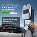 OCPP 1.6 RFID Wallbox Commercial EV Charging Station 7kW-22kW TYPE 2 Interface AC+DC Output Model