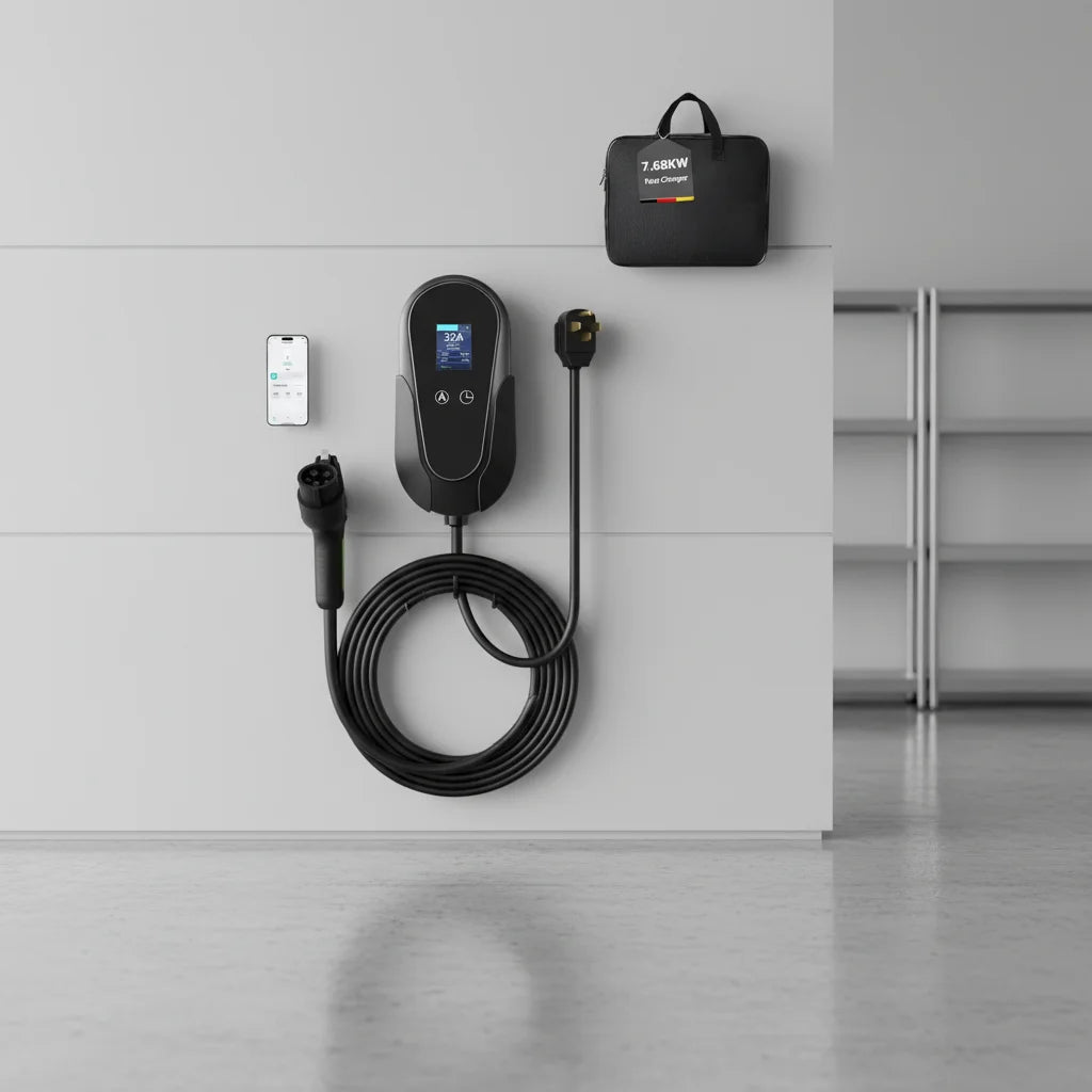 Future Energy 3.5kW 7kW / 11kW / 22kW Smart Portable AC EV Charger  Fast Electric Vehicle Chargin...