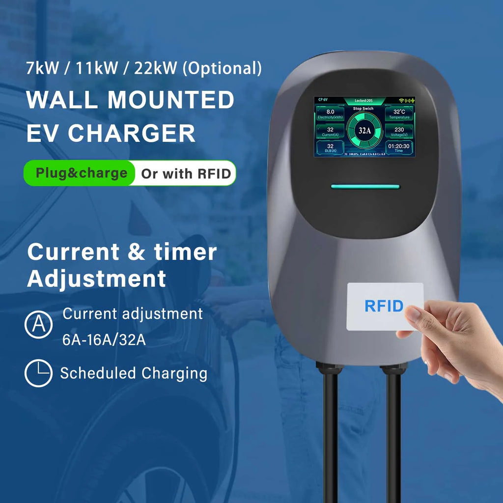 OCPP 1.6 RFID Commercial EV Cha DC Fast EV Charging Station-High-Power Electric Vehicle Charger 01