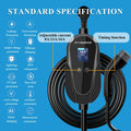 New AC EV Charger Type 2 Wall Mounted OCPP 1.6 RFID Commercial Charging Station 3 Phase 32A 22kW-43kW Portable 2-Year Warranty