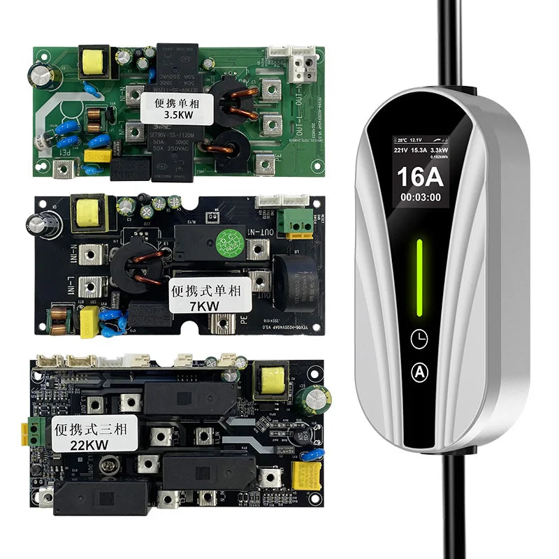 Smart Charging ComponentsEV Charger Control Board PCB EVSE Main Board for Portable Mode 2 Electric Vehicle Charger Controller 01
