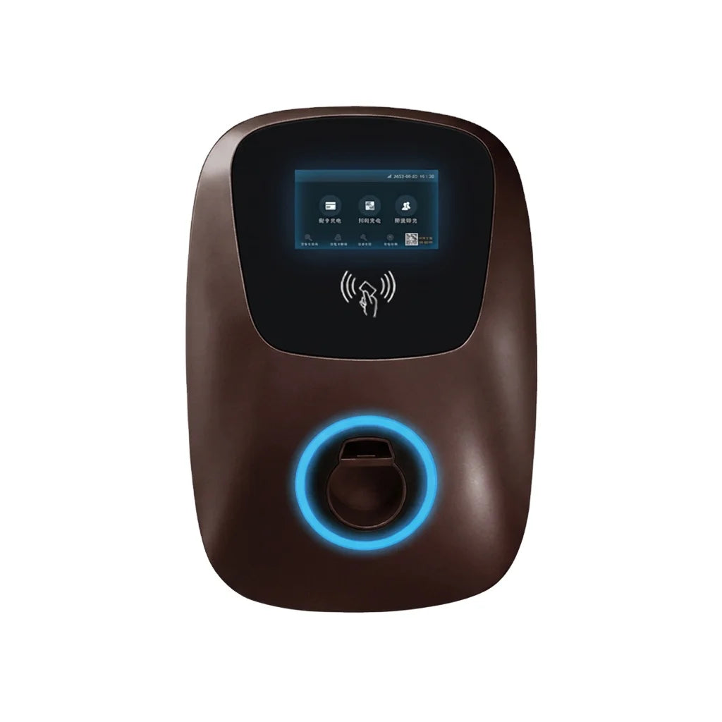 Supports OCPP for smart management, RFID for user access, and 4G/WiFi for remote control.  Ideal for commercial EV 01