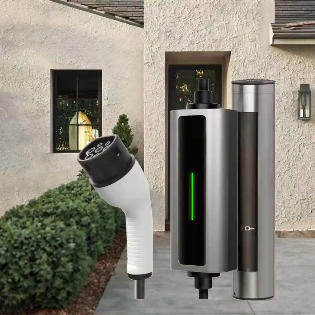 New Smart EV Charger with OCPP RFID & 4G | Commercial Charging Solution 04 22kW-43kW Type 1/2/GBT/